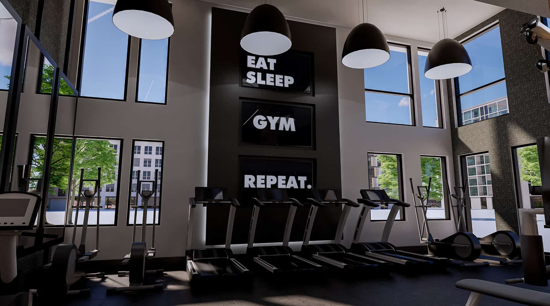 Eat Sleep Gym Repeat