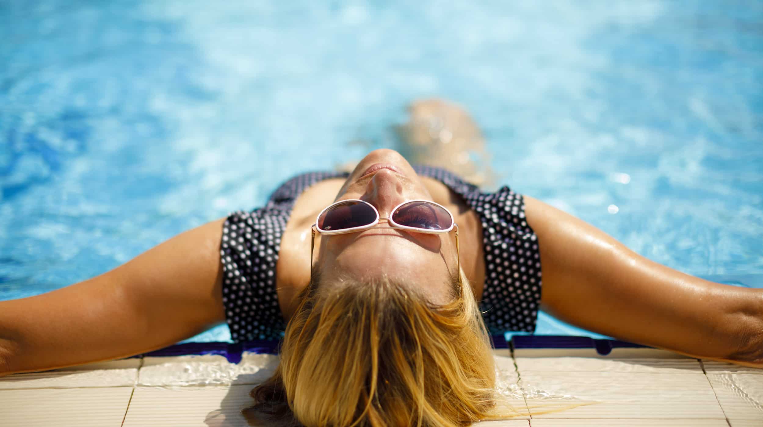 Girl in Pool